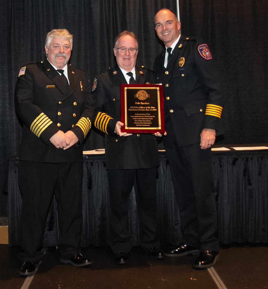 Past Fire Officer Of The Year Award Winners